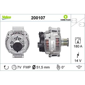 Generator VALEO 200107 für Mercedes-Benz Jeep CLS G