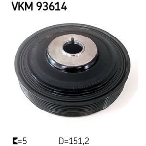 Riemenscheibe Kurbelwelle SKF VKM 93614 für Renault Scénic III Megane