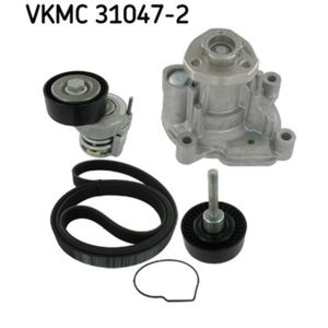 Wasserpumpe + Keilrippenriemensatz SKF VKMC 31047-2 für VW Audi Skoda Seat A3