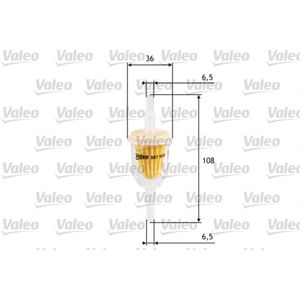 Kraftstofffilter VALEO 587000 für BMW Alfa Romeo Ford Opel Renault Citroën Talbot