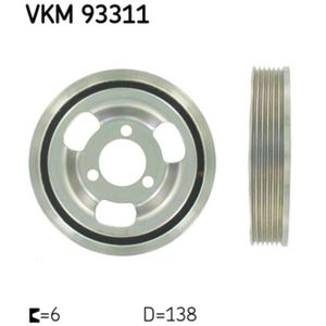 Riemenscheibe Kurbelwelle SKF VKM 93311 für Citroën Peugeot Mini BMW DS Opel Ds3