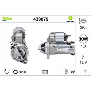 Starter VALEO 438079 für Mercedes-Benz A