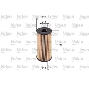 Ölfilter VALEO 586529 für Renault Opel Trafic II Megane III Grandtour