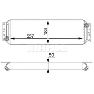 Ölkühler Automatikgetriebe MAHLE CLC 170 000S