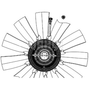 Lüfter Motorkühlung MAHLE CFF 503 000P