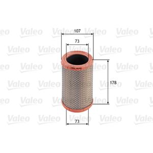 Luftfilter VALEO 585613 für Renault Clio I Twingo Kangoo Rapid