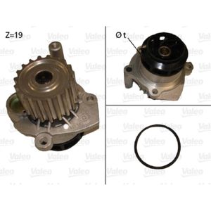 Wasserpumpe Motorkühlung VALEO 506700 für VW Skoda Audi Seat Ford Caddy III A2