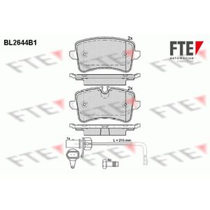 Bremsbelagsatz Scheibenbremse FTE 9010887 für Audi Porsche A7 Sportback A6 C7 A5