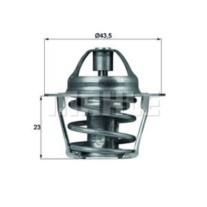 Thermostat Kühlmittel MAHLE TX 61 83 für Ford Citroën Peugeot Volvo Taunus CX I