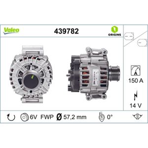 Generator VALEO 439782 für Audi A6 C7 Avant