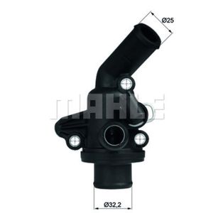 Thermostat Kühlmittel MAHLE TI 11 87 für Mercedes-Benz A