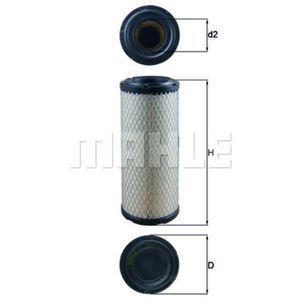 Luftfilter MAHLE LX 2958