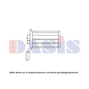 Wärmetauscher Innenraumheizung AKS DASIS 569018N für Hyundai I30