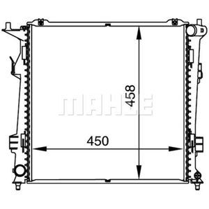 Kühler Motorkühlung MAHLE CR 1367 000P für Kia Cee'd