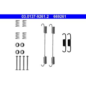Zubehörsatz Bremsbacken ATE 03.0137-9261.2 für Fiat Doblo Strada Pick-UP