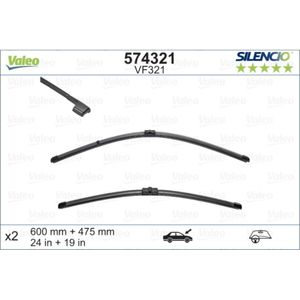 Wischblatt VALEO 574321 (10 Stk.) für Alpina BMW D3