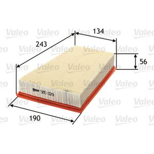 Luftfilter VALEO 585029 für Renault Megane II Scénic Grandtour