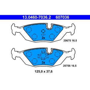 Bremsbelagsatz Scheibenbremse ATE 13.0460-7036.2 für BMW 3er