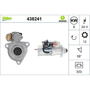 Starter VALEO 438241