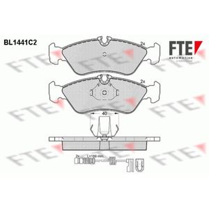 Bremsbelagsatz Scheibenbremse FTE 9010195 für Mercedes-Benz G