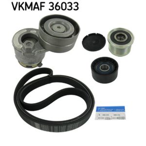 Keilrippenriemensatz SKF VKMAF 36033 für Opel Renault Vivaro A Laguna I