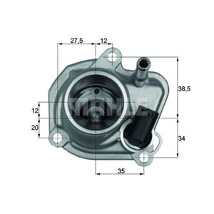 Thermostat Kühlmittel MAHLE TI 29 87 für Chrysler PT Cruiser