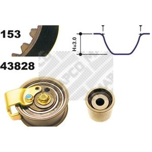 Zahnriemensatz MAPCO 23828 für Audi VW A4 B5 Avant A6 C4 Passat