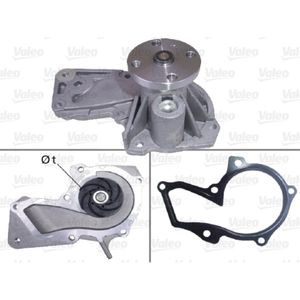 Wasserpumpe Motorkühlung VALEO 506893 für Ford Volvo C-Max II Grand V60 I