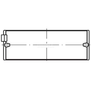 Kurbelwellenlager MAHLE 001 HL 10267 000