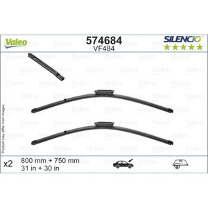 Wischblatt VALEO 574684 (5 Stk.) für Citroën C4 Picasso I