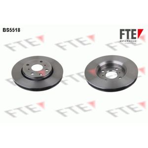 Bremsscheibe FTE 9072525 (2 Stk.) für Citroën Peugeot C1