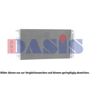 Kondensator Klimaanlage AKS DASIS 512097N für Hyundai Kia Tucson IX35