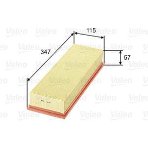 Luftfilter VALEO 585098 für Renault Jeep Trafic Master I Cj5 - Cj8