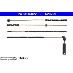 Warnkontakt Bremsbelagverschleiß ATE 24.8190-0229.2 für BMW Z4 Roadster