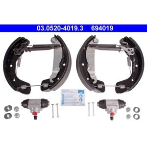 Bremsbackensatz ATE 03.0520-4019.3 für Opel Daewoo Vectra A CC Astra F Espero