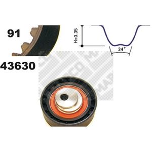 Zahnriemensatz MAPCO 23636 für Ford Focus I Turnier Fiesta IV Courier