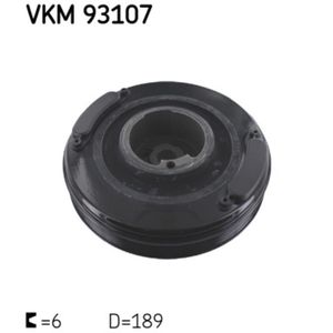 Riemenscheibe Kurbelwelle SKF VKM 93107 für VW Audi Volvo Transporter IV A6 C4