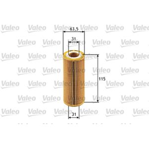 Ölfilter VALEO 586511 für BMW Fiat Alfa Romeo Alpina X3