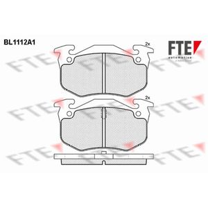 Bremsbelagsatz Scheibenbremse FTE 9010029 für Renault Citroën Peugeot Super 5 11