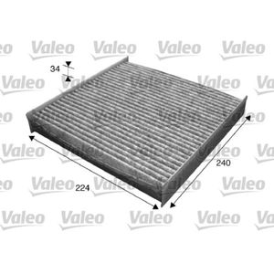 Filter Innenraumluft VALEO 715629 für Citroën Peugeot Partner Xsara