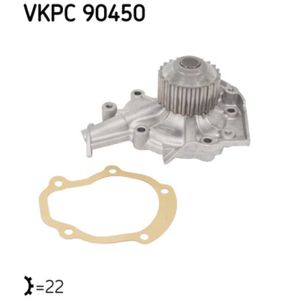 Wasserpumpe Motorkühlung SKF VKPC 90450 für Chevrolet Daewoo Matiz Tico Kalos