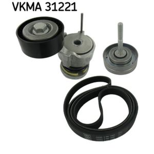 Keilrippenriemensatz SKF VKMA 31221 für VW Seat Skoda Polo Ibiza III Fabia I