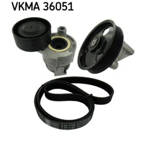 Keilrippenriemensatz SKF VKMA 36051 für Renault Dacia Kangoo Express Clio III