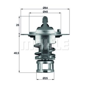 Thermostat Kühlmittel MAHLE TX 65 82