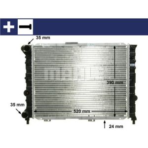 Kühler Motorkühlung MAHLE CR 519 000S für Alfa Romeo 156 Sportwagon