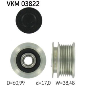 Generatorfreilauf SKF VKM 03822 für Mercedes-Benz T1