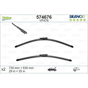 Wischblatt VALEO 574676 (5 Stk.) für Ford C-Max II Grand