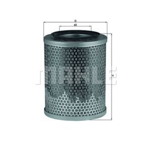 Luftfilter MAHLE LX 196