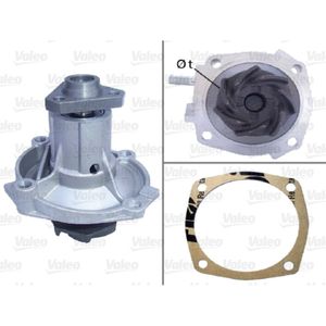 Wasserpumpe Motorkühlung VALEO 506148 für Lada 1200-1600 Toscana Nova Priora