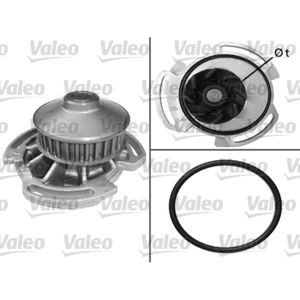 Wasserpumpe Motorkühlung VALEO 506282 für VW Seat Polo II Jetta Vento Cordoba